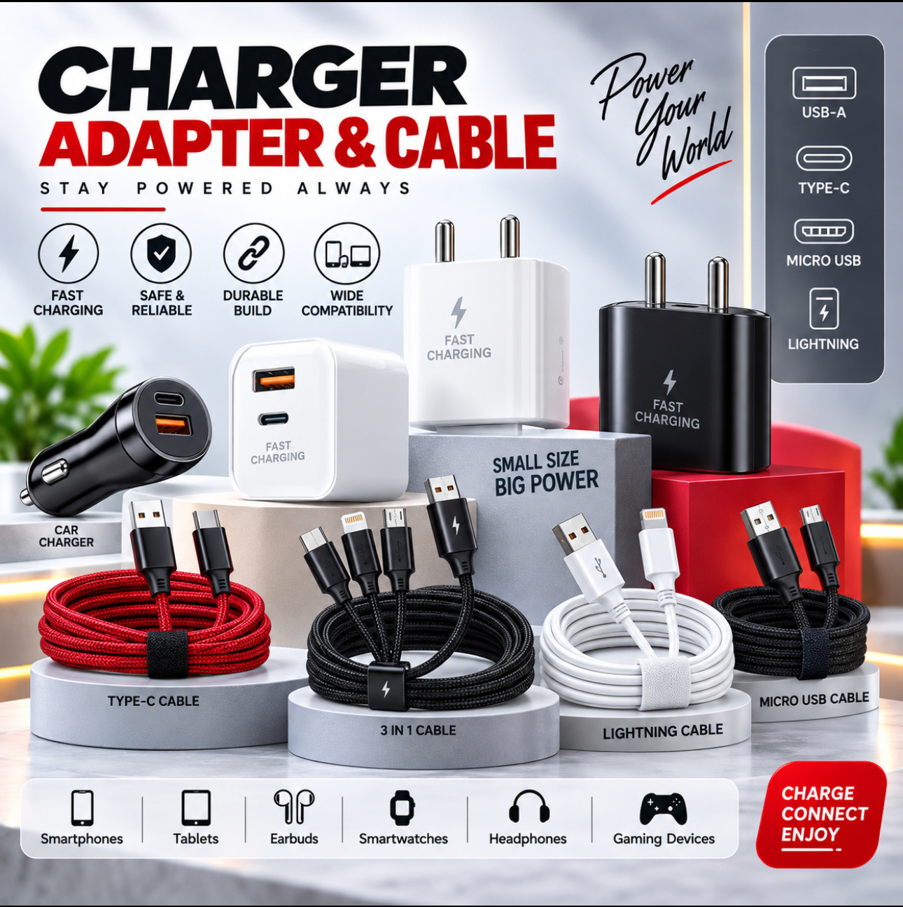 CABLE & CHARGER