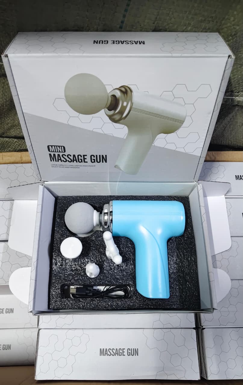 MINI MASSAGER GUN (WHITE BOX)