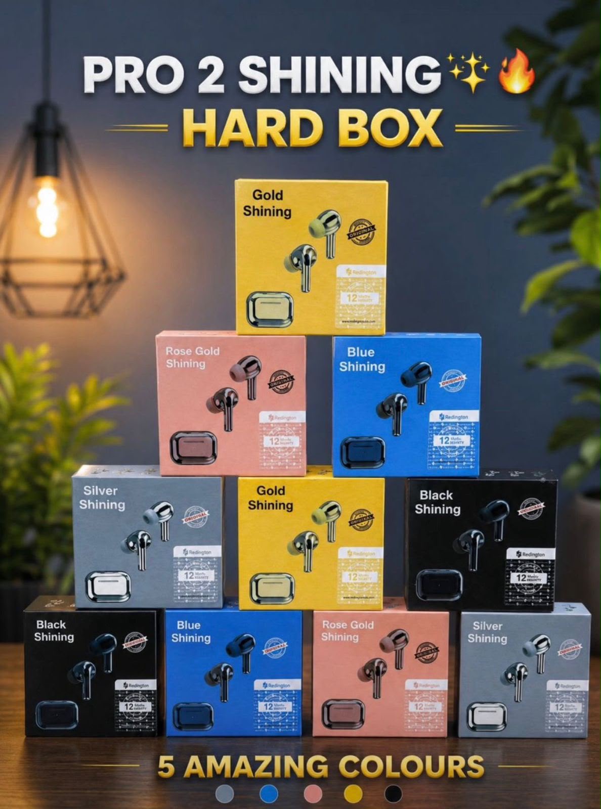 PRO 2 SILVER SHINING HARD BOX