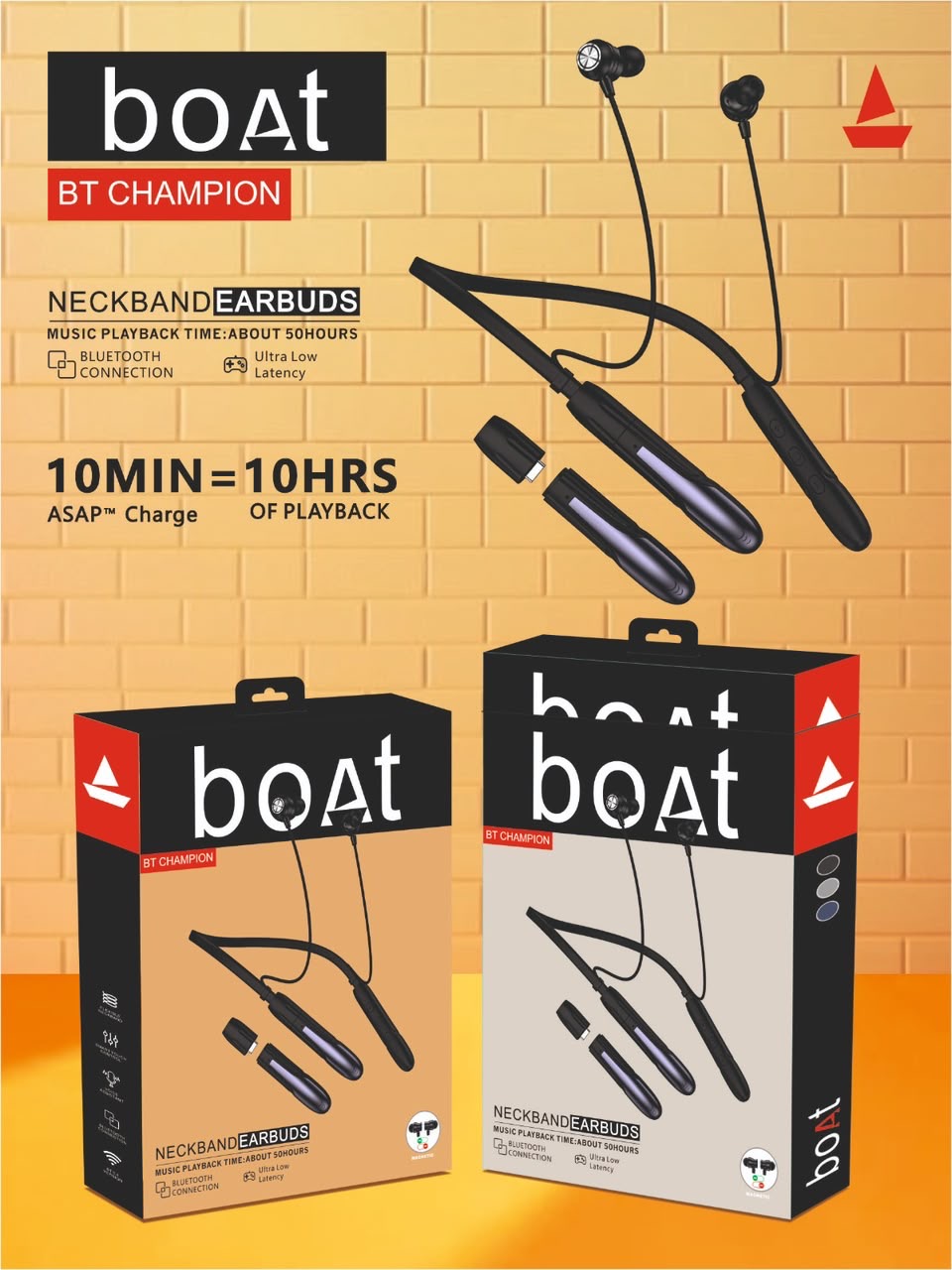 CHAMPION DULE BATTERY NACKBAND