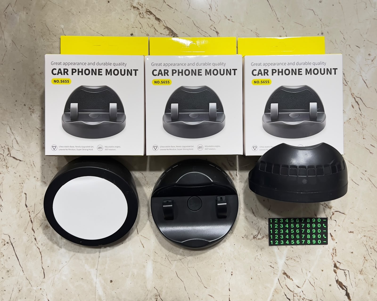 S655. CAR PHONE HOLDER