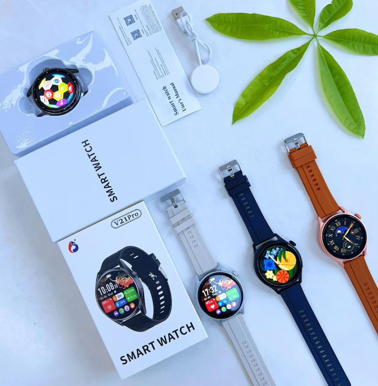V21 PRO (ROUND SMART WATCH )