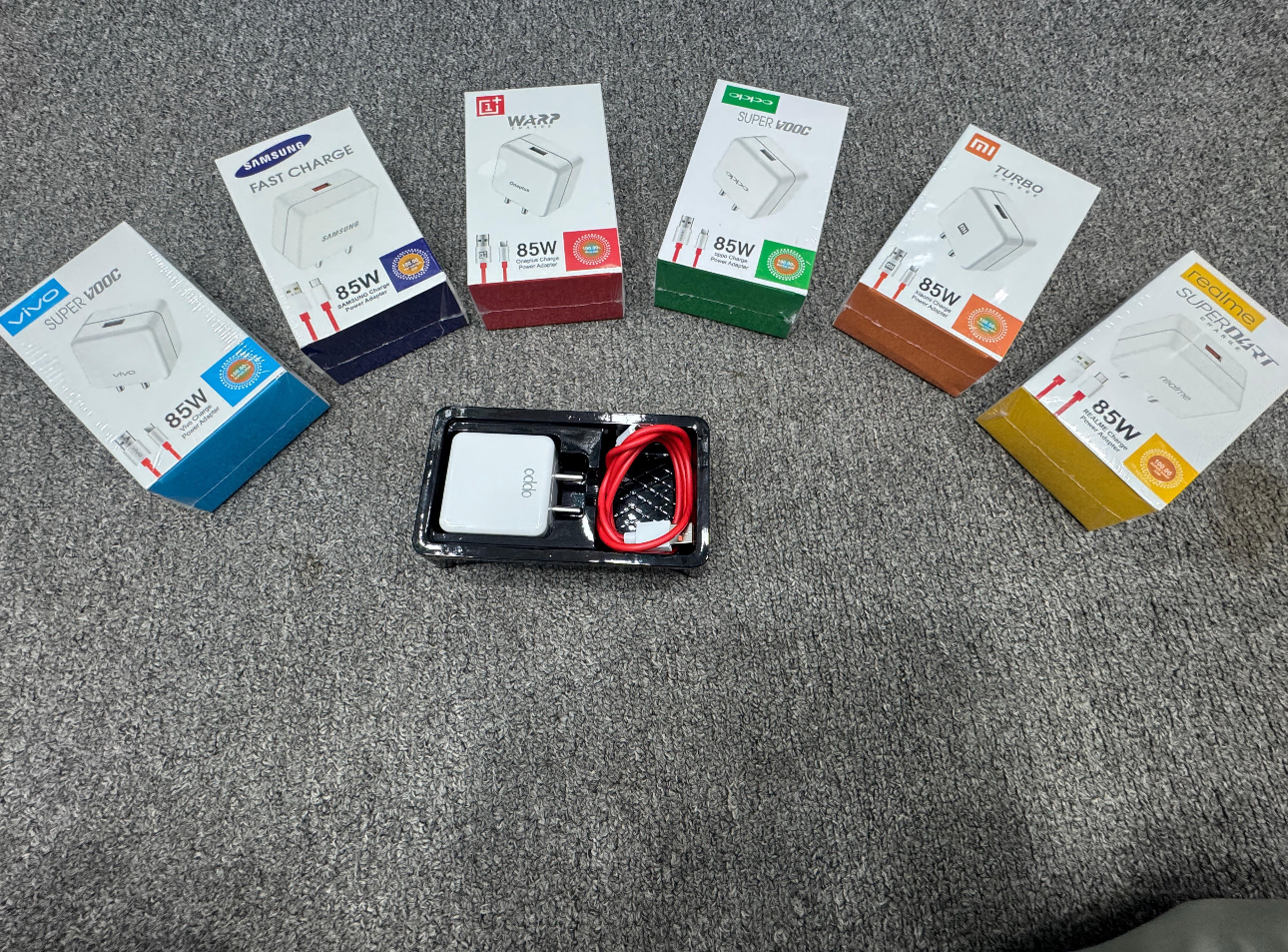 85 w MIX MODEL CHARGER (1yeqr woranty)