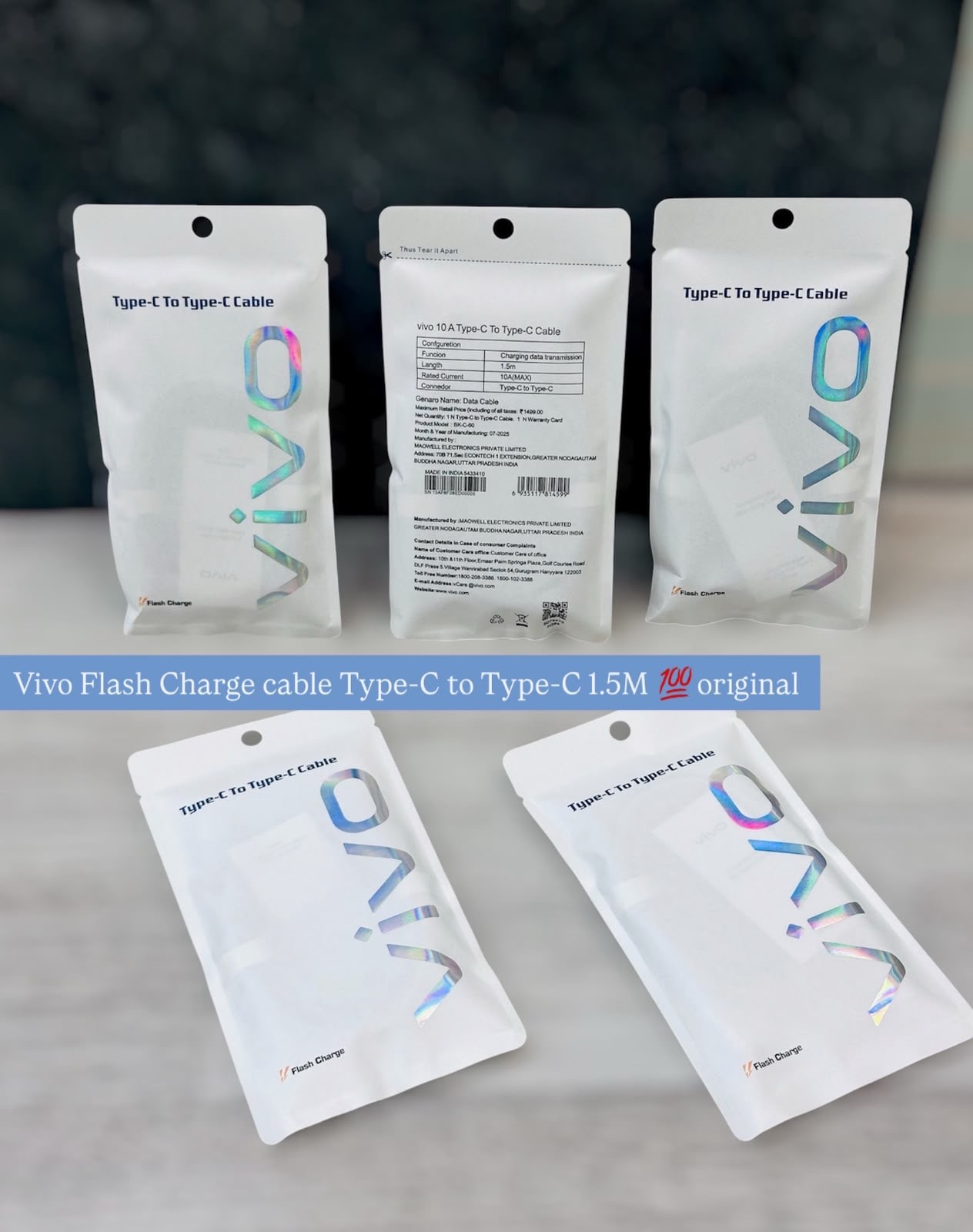 VIVO C TO C 10 A L (POLY  CABEL)
