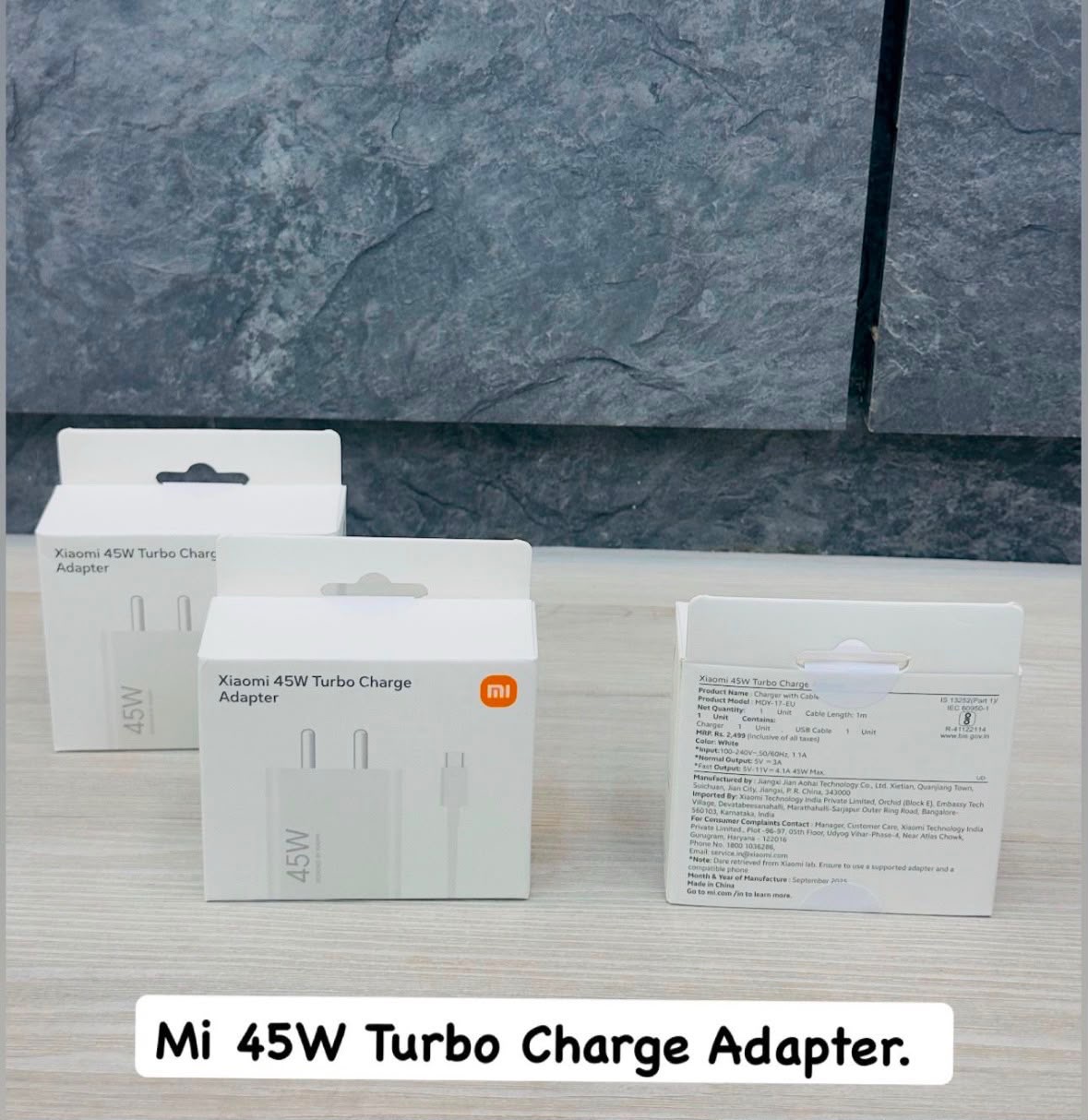 MI 45w CHARGER NEW