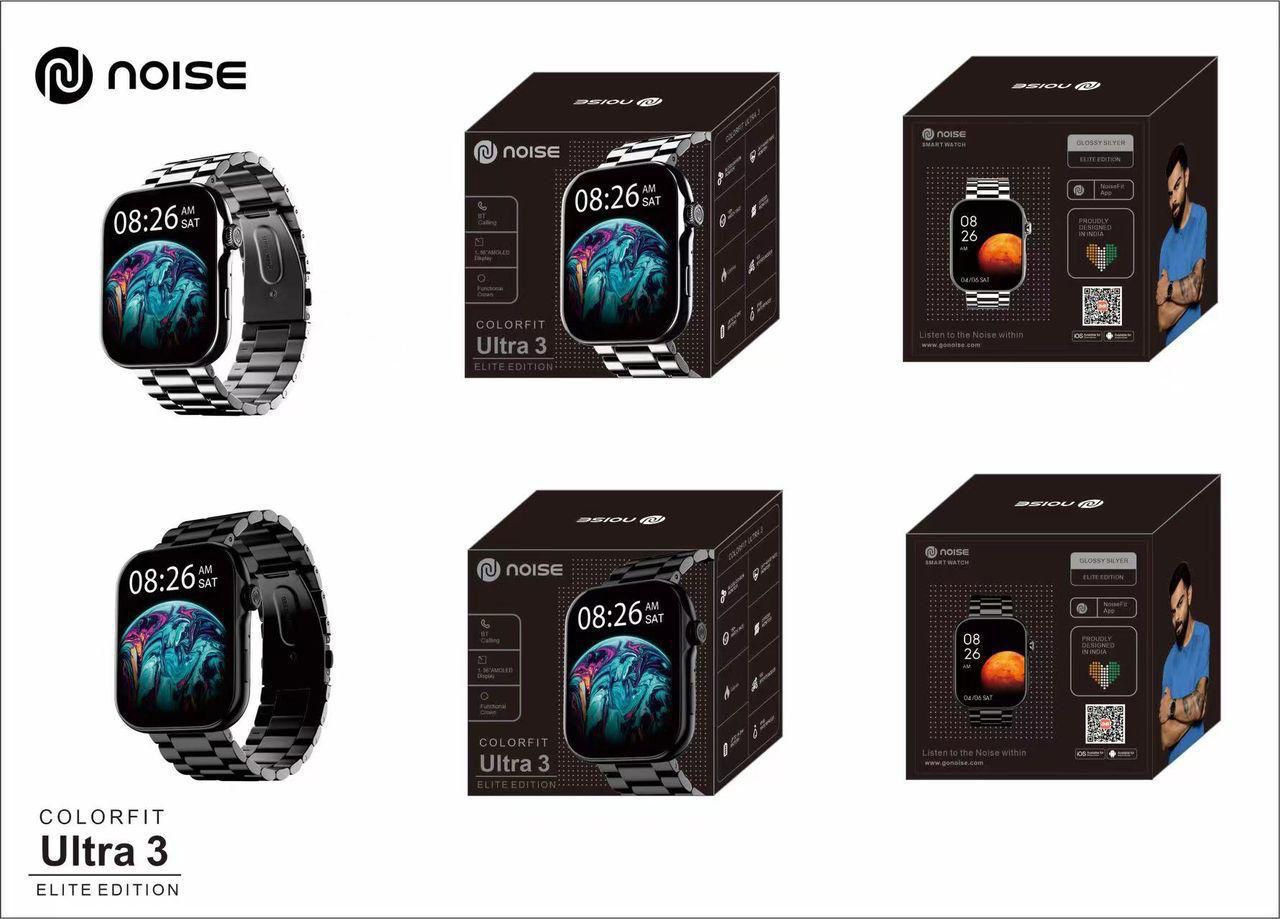 N0lSE Colorfit Ultra 3 Elite Edition Smartwatch