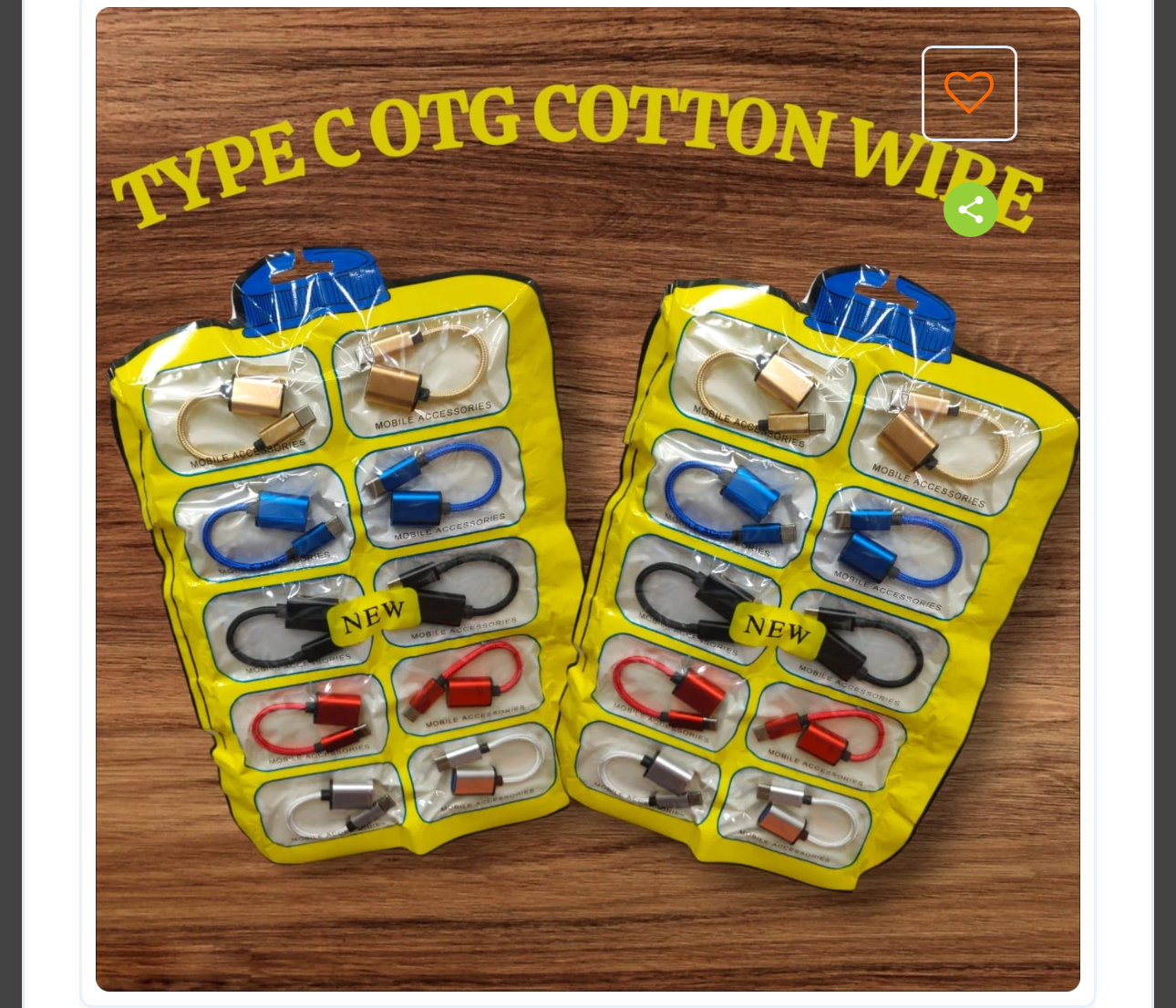 CTYPE OTG COTTON WIRE