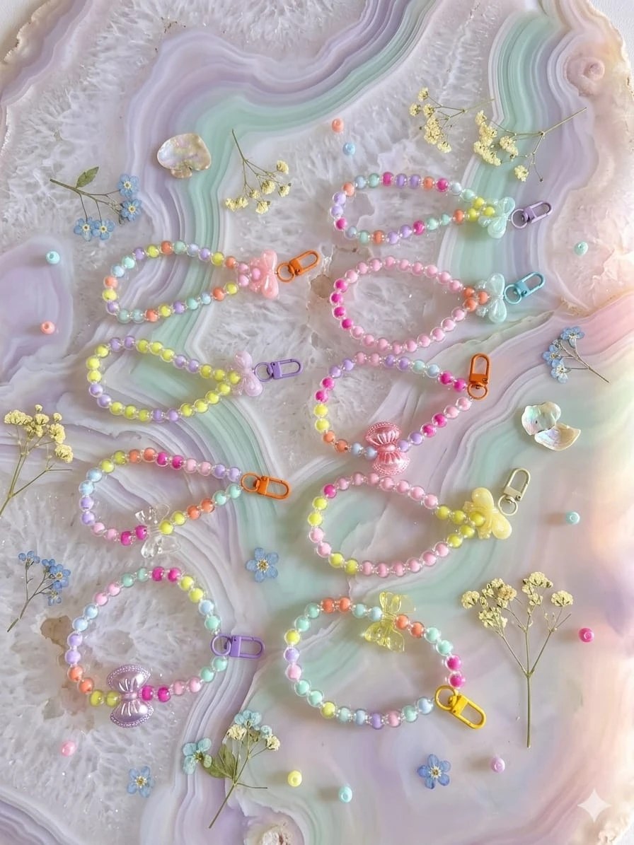 Charms Lanyard With Lock