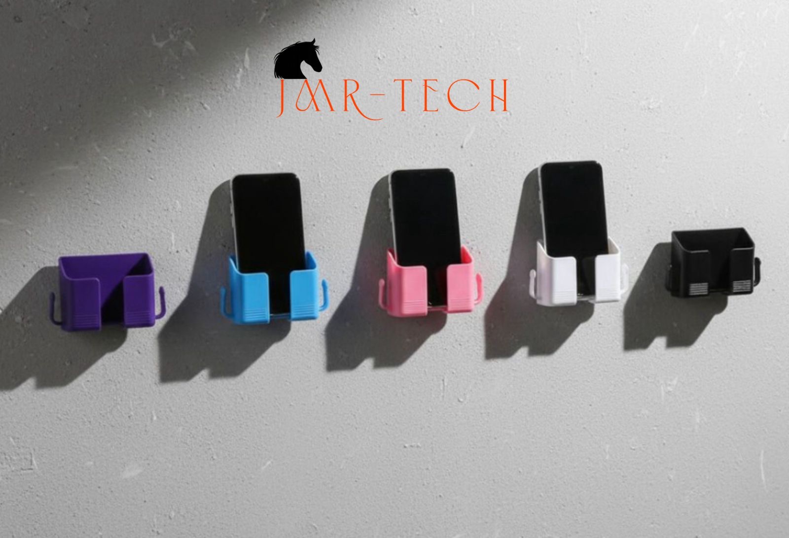 WALL STAND WITH KEYCHAIN CLIP