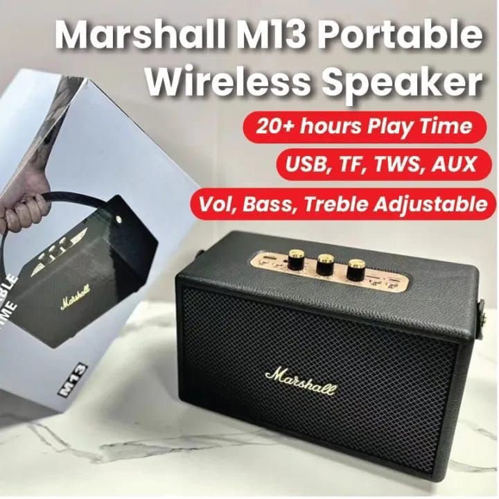 Marsall M13 speaker