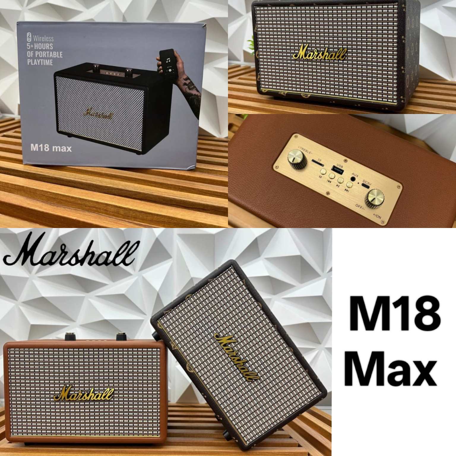Marsall M18 max speaker
