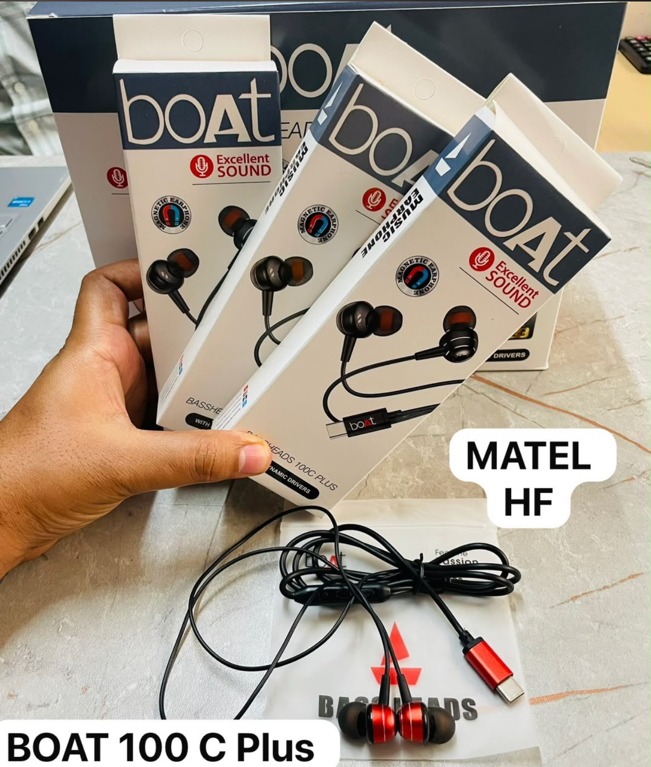 BO-100C PLUSH CTYPE EARPHONE