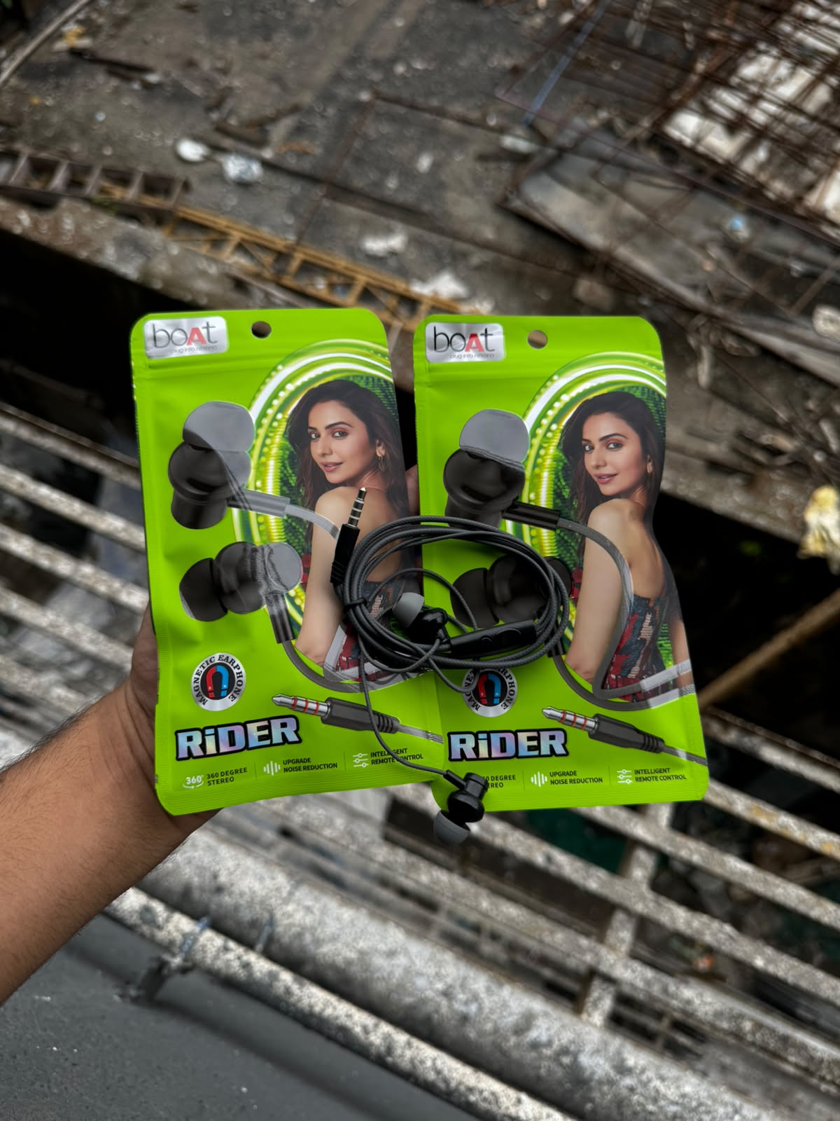 BOAT RIDER EARPHONE 20PIC PACKET