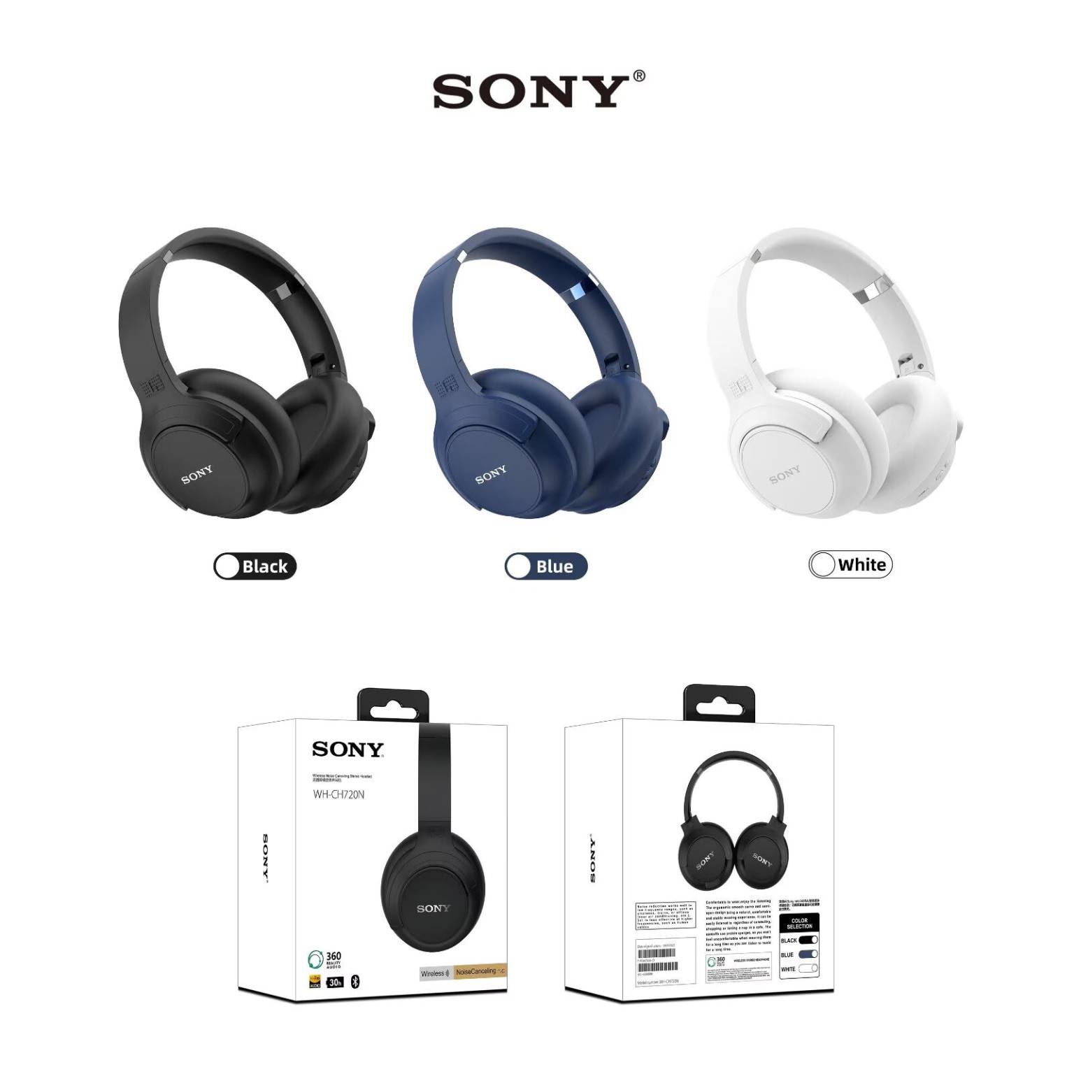 SONY WH-CH720N High Quality Wireless Headphone