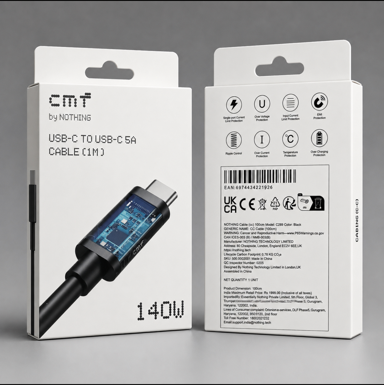 NOTHING CMF 140 W CABEL