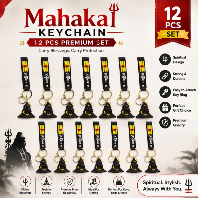 Mahakal Adiyogi Keychain