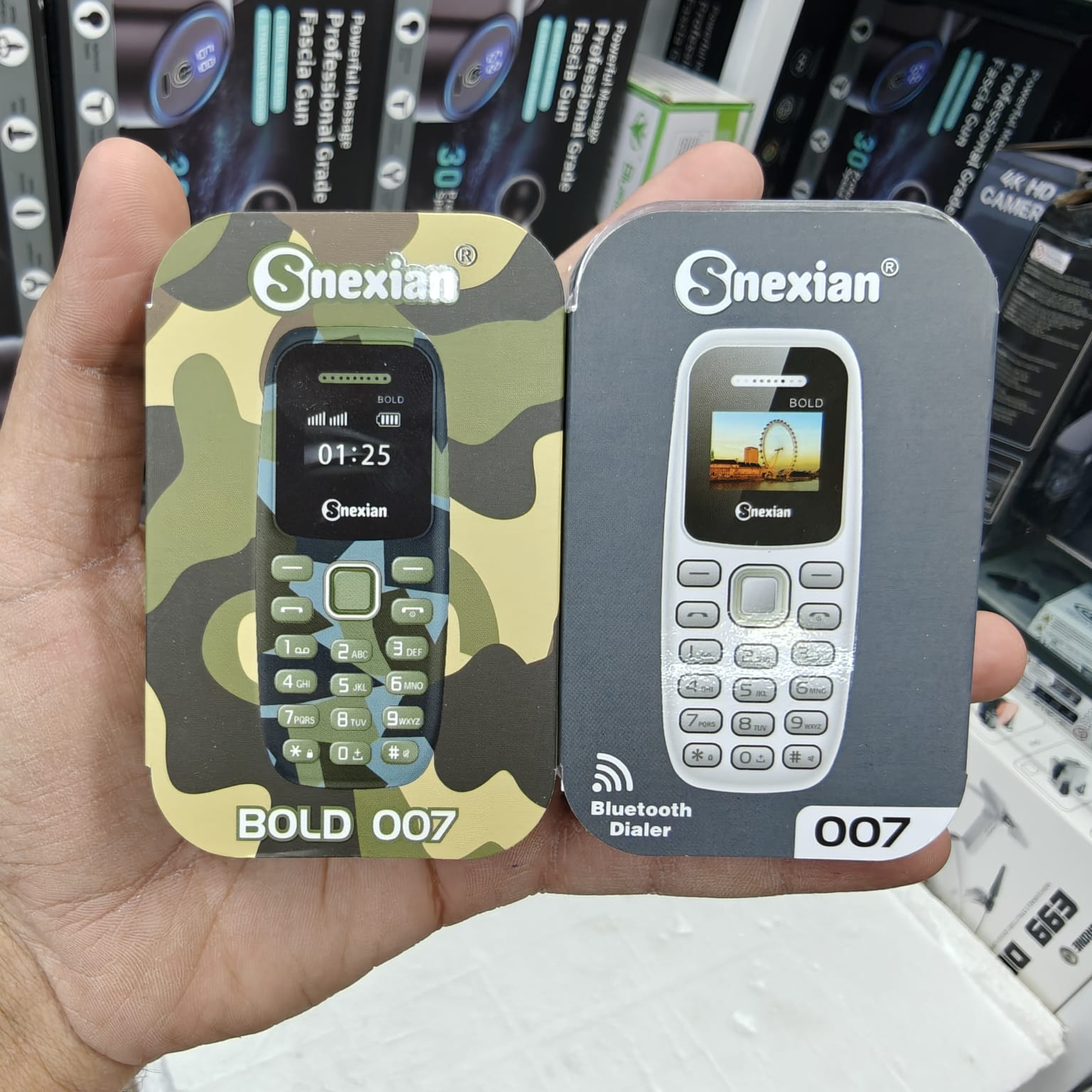 SNEXIAN BOLD 007/777 MINI (DUAL SIM + TF CARD) MOBILE PHONE