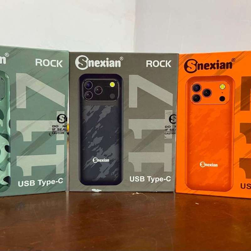 Snexian Rock 117 ( Type-C ) Keypad Phones (17 Pro Max Design )
