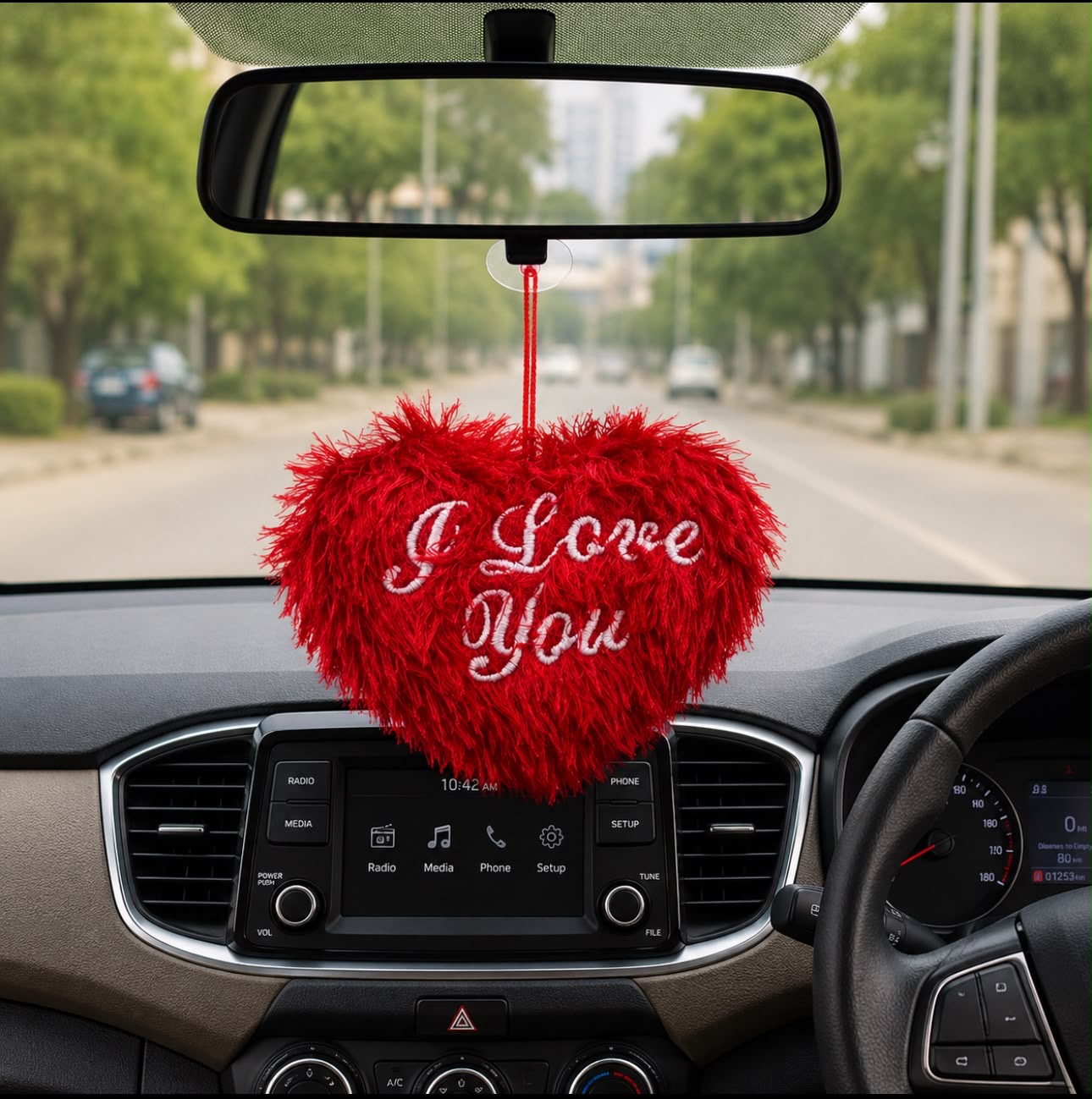 Heart Car Hanging Decoration (DUST)