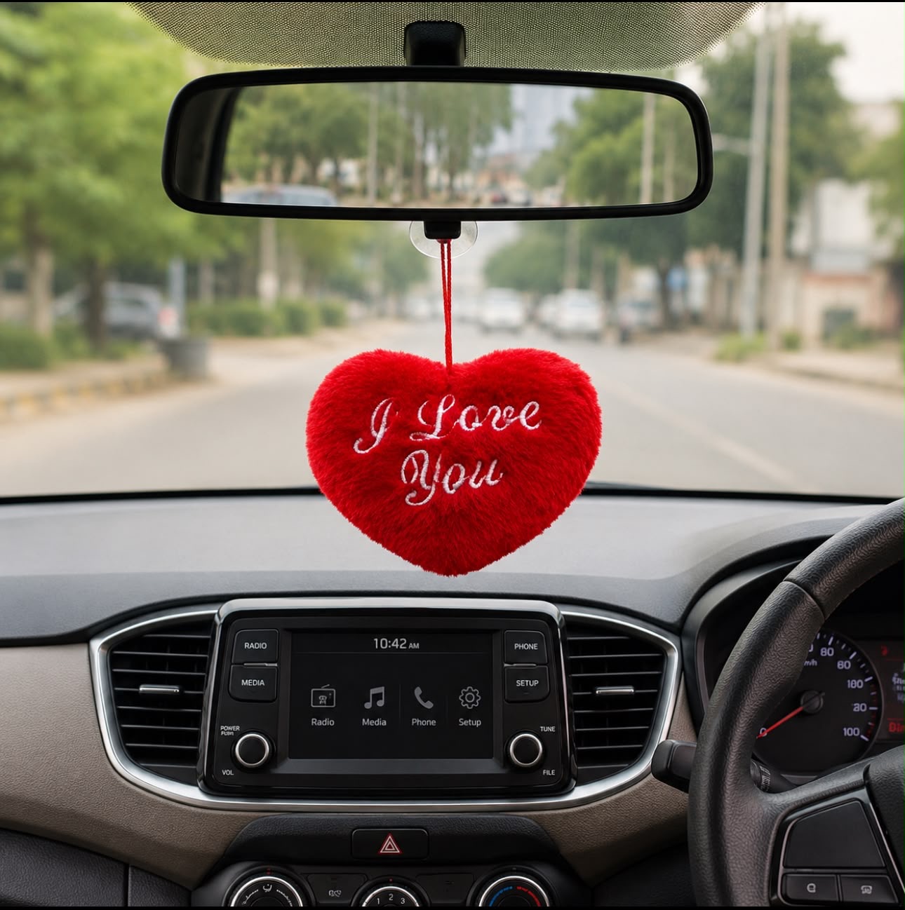 Heart Car Hanging – Car Rearview Mirror Hanging Ornament