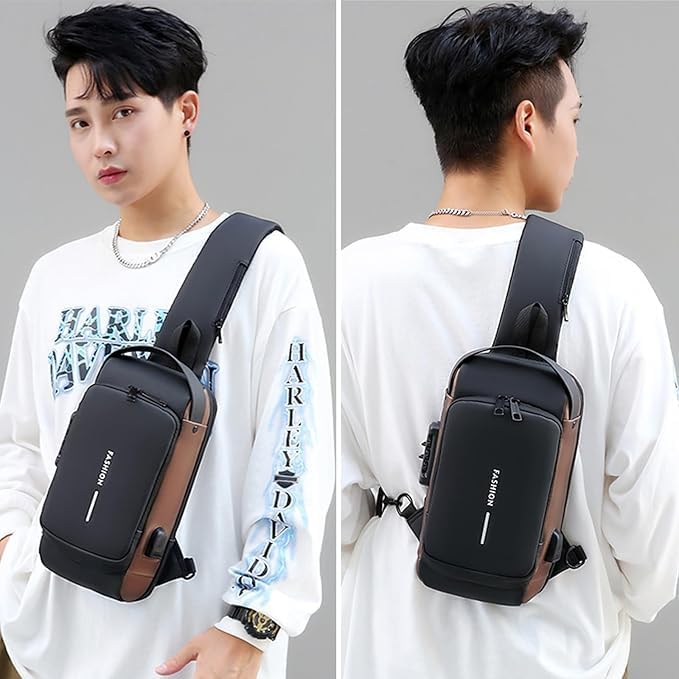 Anti-Theft Waterproof Crossbody Bag (fashion bag)