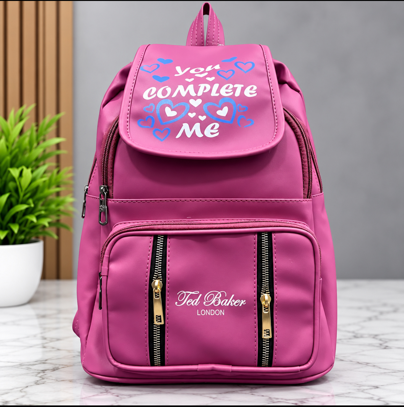 Trendy Women’s Soft Leather Travel Backpack ✨