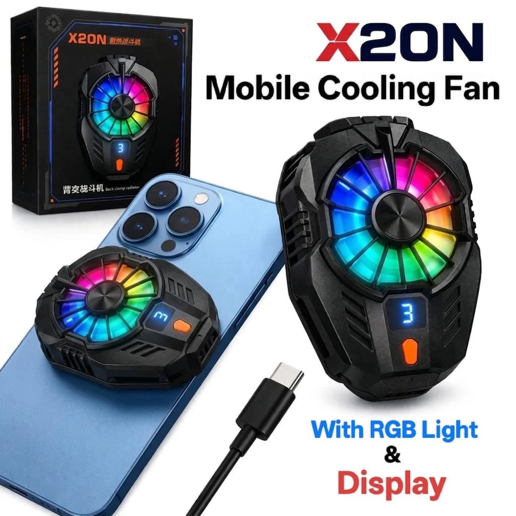 X20 MOBILE GAMING COLING FAN
